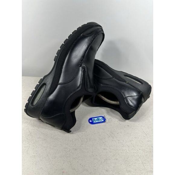 Cole Haan NikeAir Loafer Driving Shoes M 10 M Slip-On Black Leather C04434 F8 - Picture 1 of 8